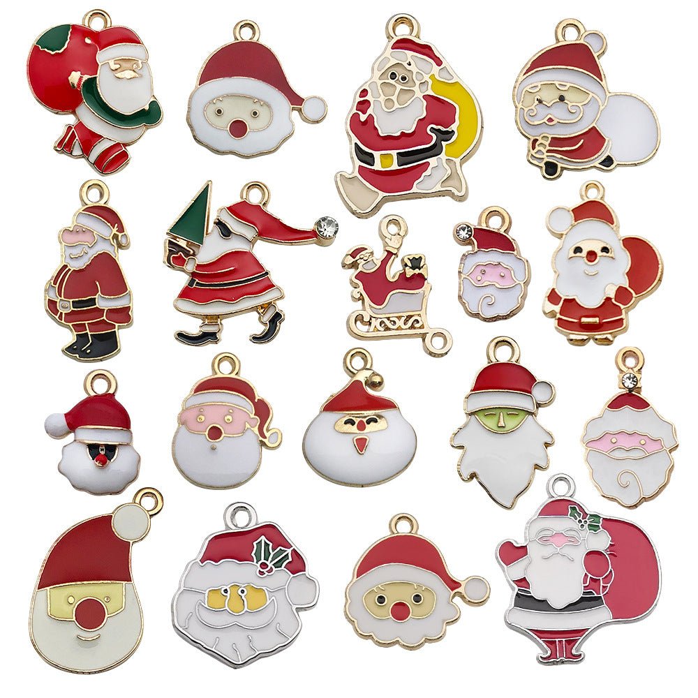 Santa Claus Series,Personalized necklace matching, combination matching, necklace decorations, DIY necklace