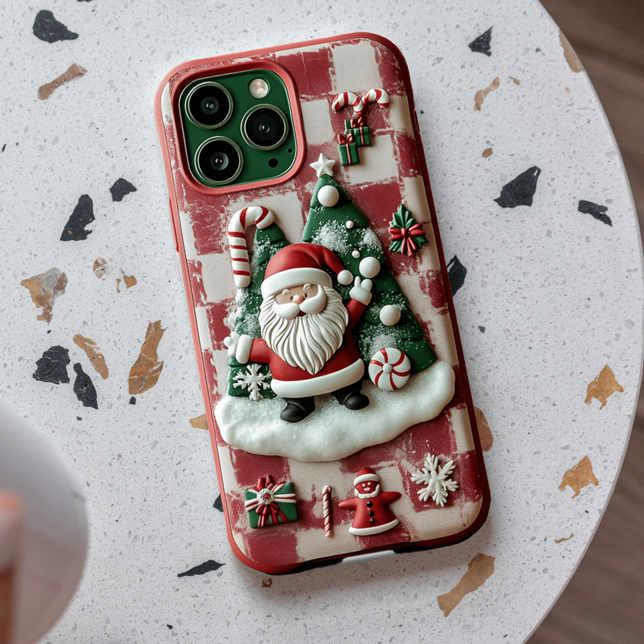 Singing Christmas phone cases, multiple styles available, iPhone, Pixel, Samsung