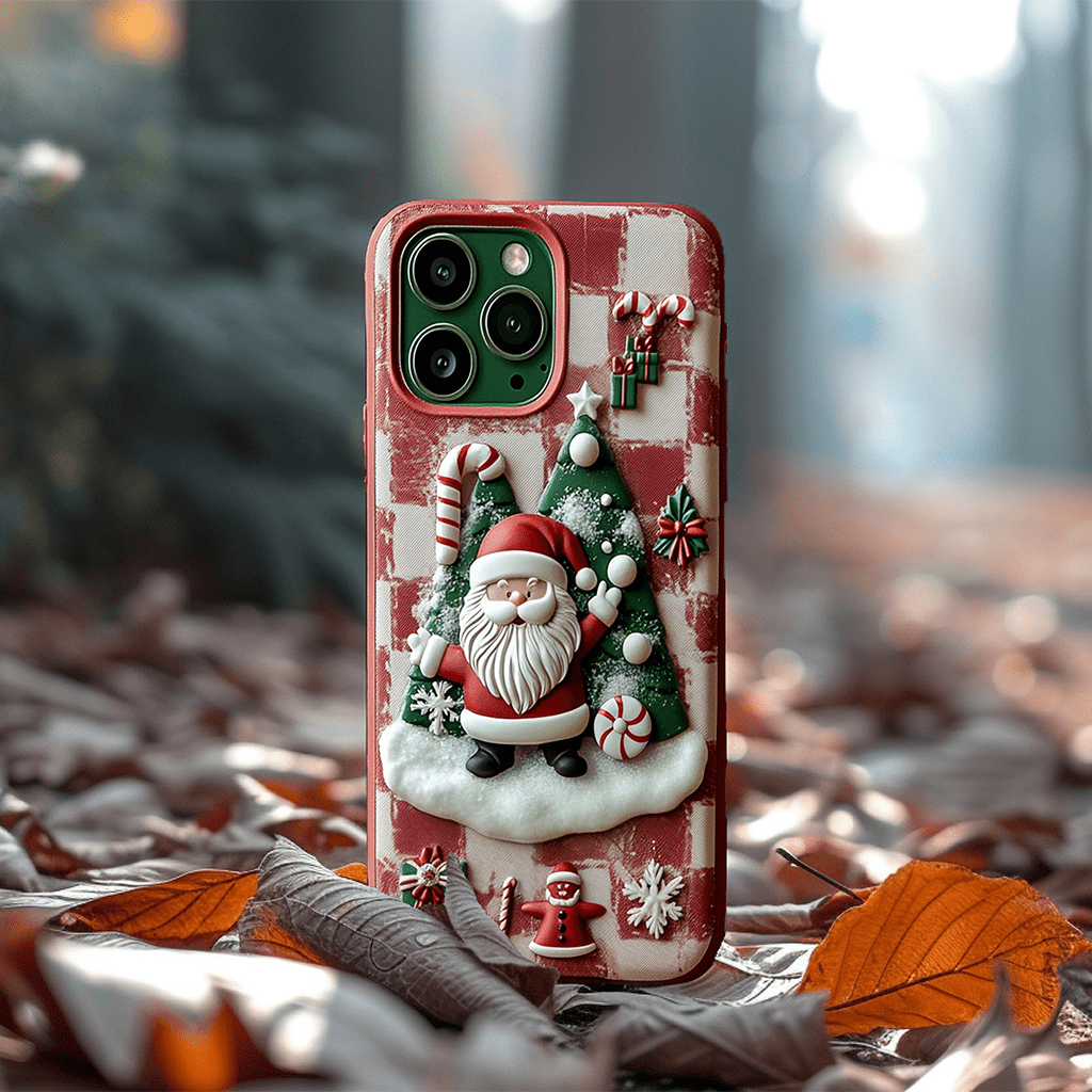 Singing Christmas phone cases, multiple styles available, iPhone, Pixel, Samsung