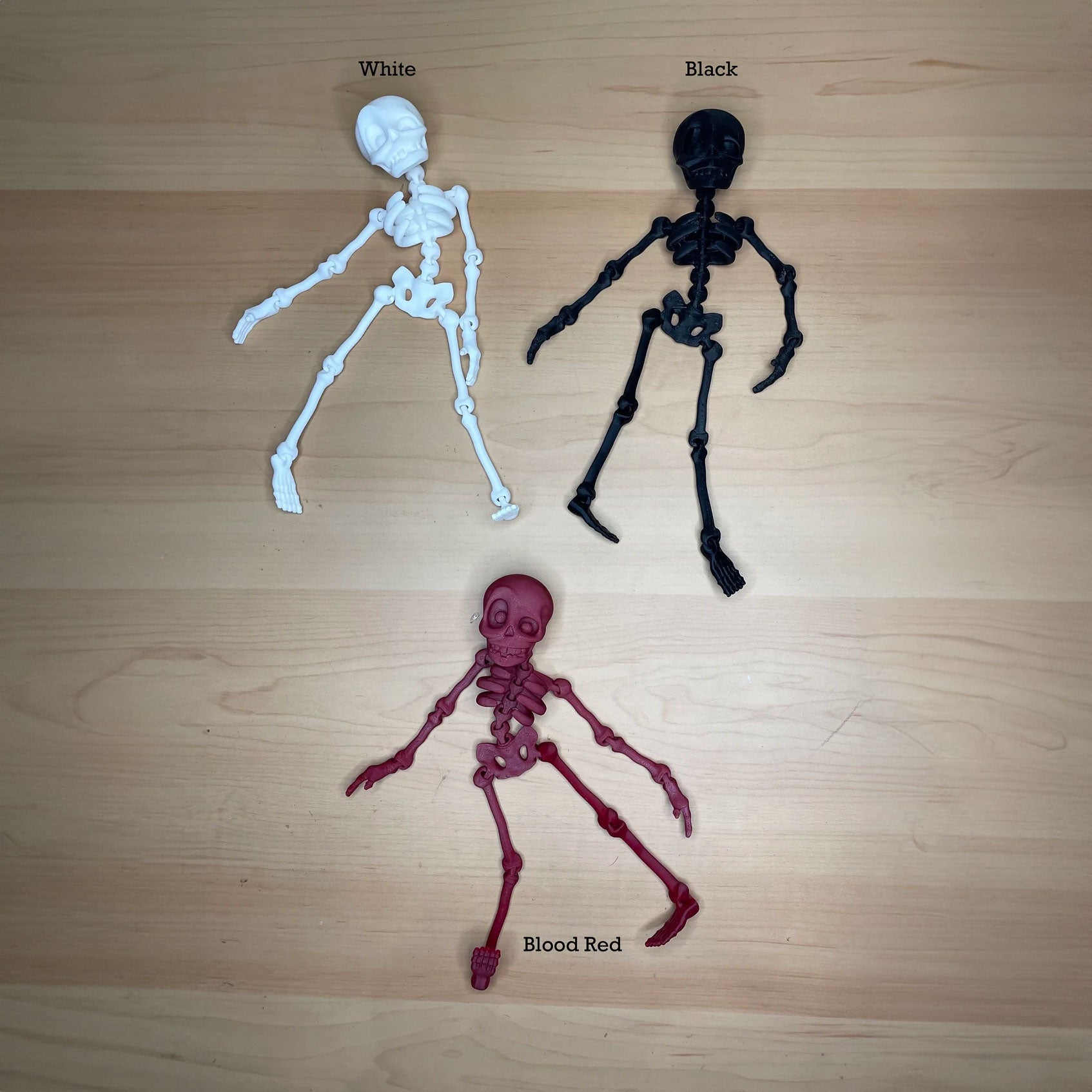 Skeledude fidget & magnet