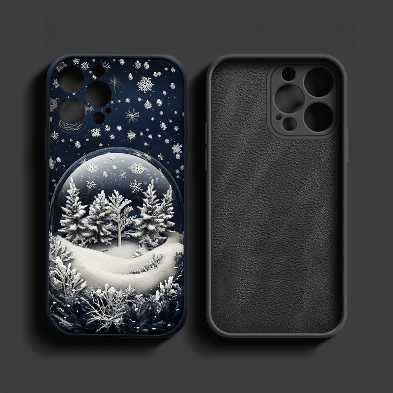 Snow White Ball Phone Cases, Available in Multiple Styles, iPhone, Pixel, Samsung