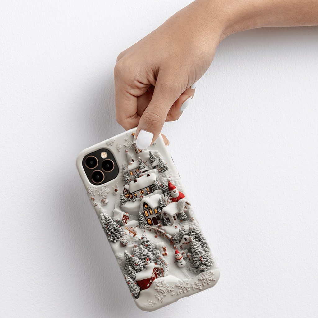 Snow Wonderland Phone Cases, Multiple Styles Available, iPhone, Pixel, Samsung