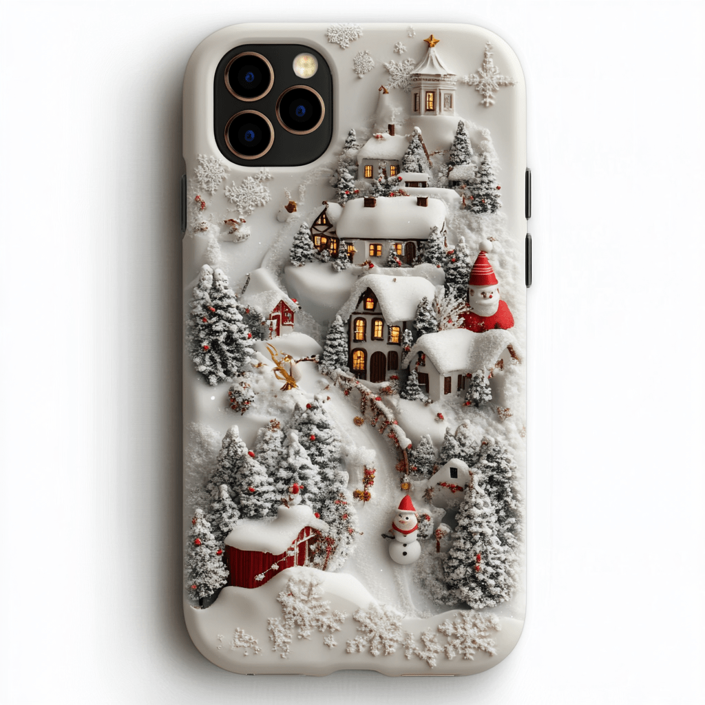 Snow Wonderland Phone Cases, Multiple Styles Available, iPhone, Pixel, Samsung