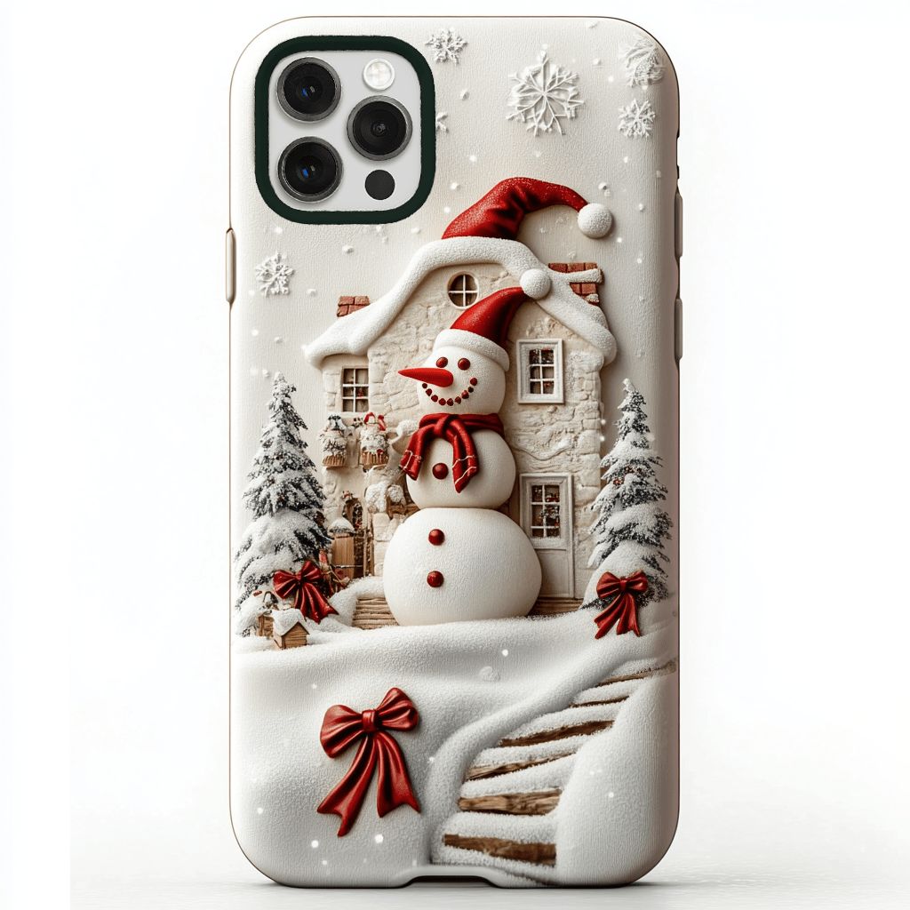 Snowman Paradise Phone Cases, Multiple Styles Available, iPhone, Pixel, Samsung