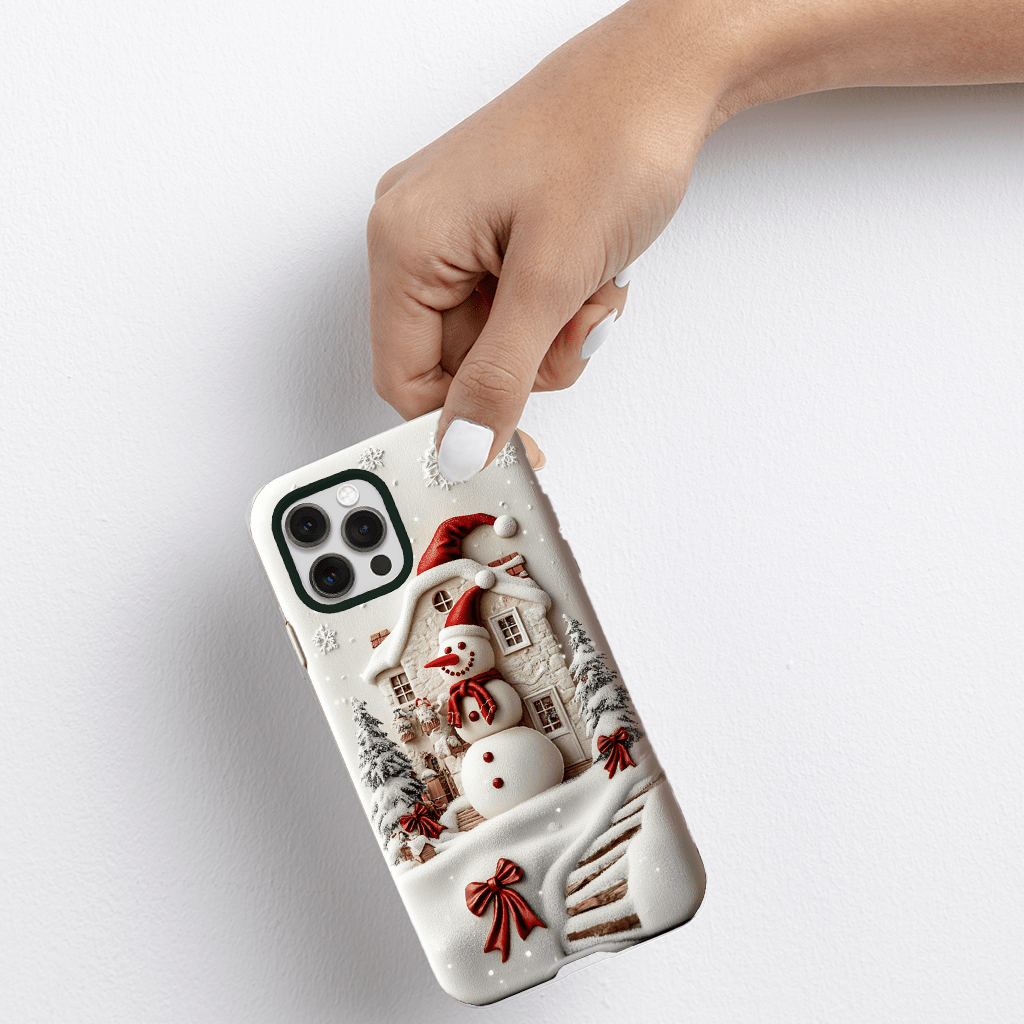 Snowman Paradise Phone Cases, Multiple Styles Available, iPhone, Pixel, Samsung