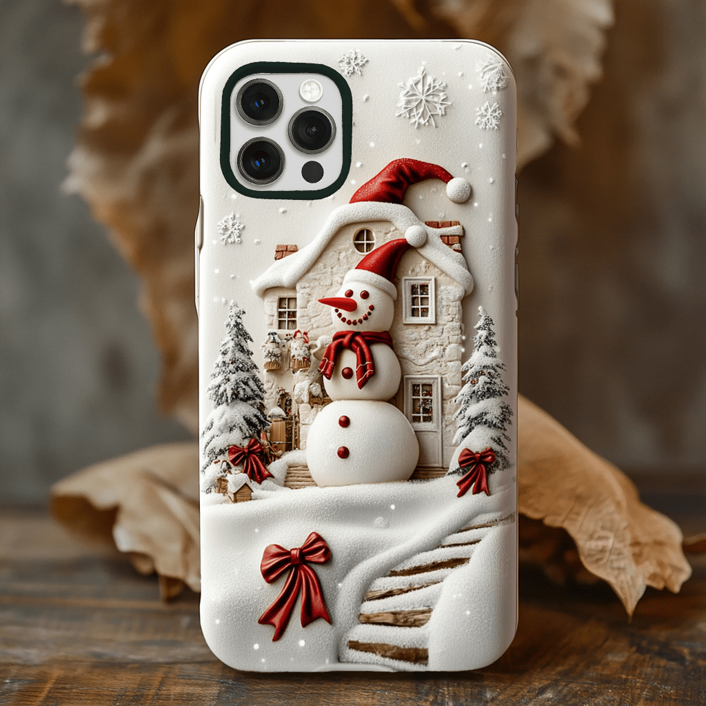 Snowman Paradise Phone Cases, Multiple Styles Available, iPhone, Pixel, Samsung