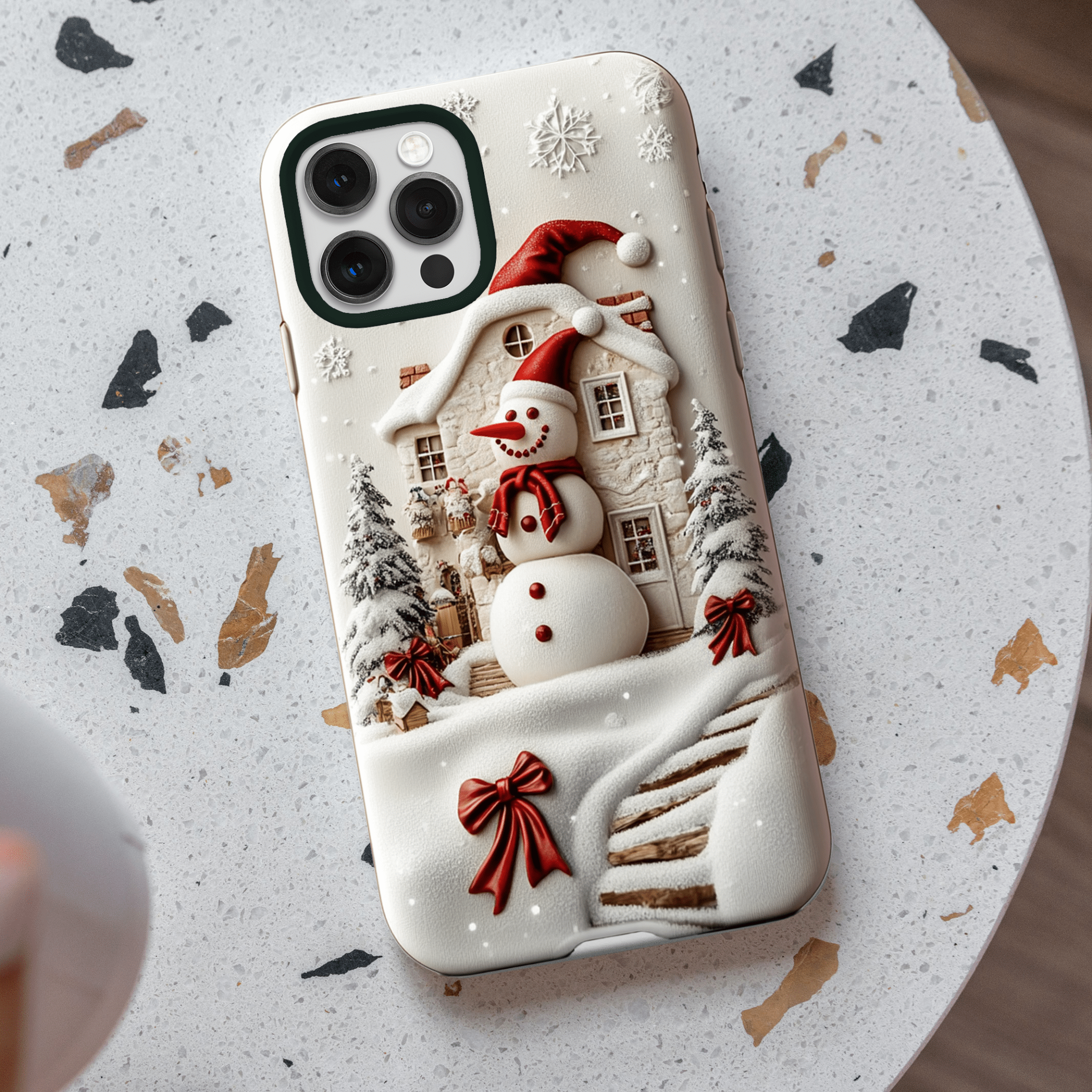 Snowman Paradise Phone Cases, Multiple Styles Available, iPhone, Pixel, Samsung