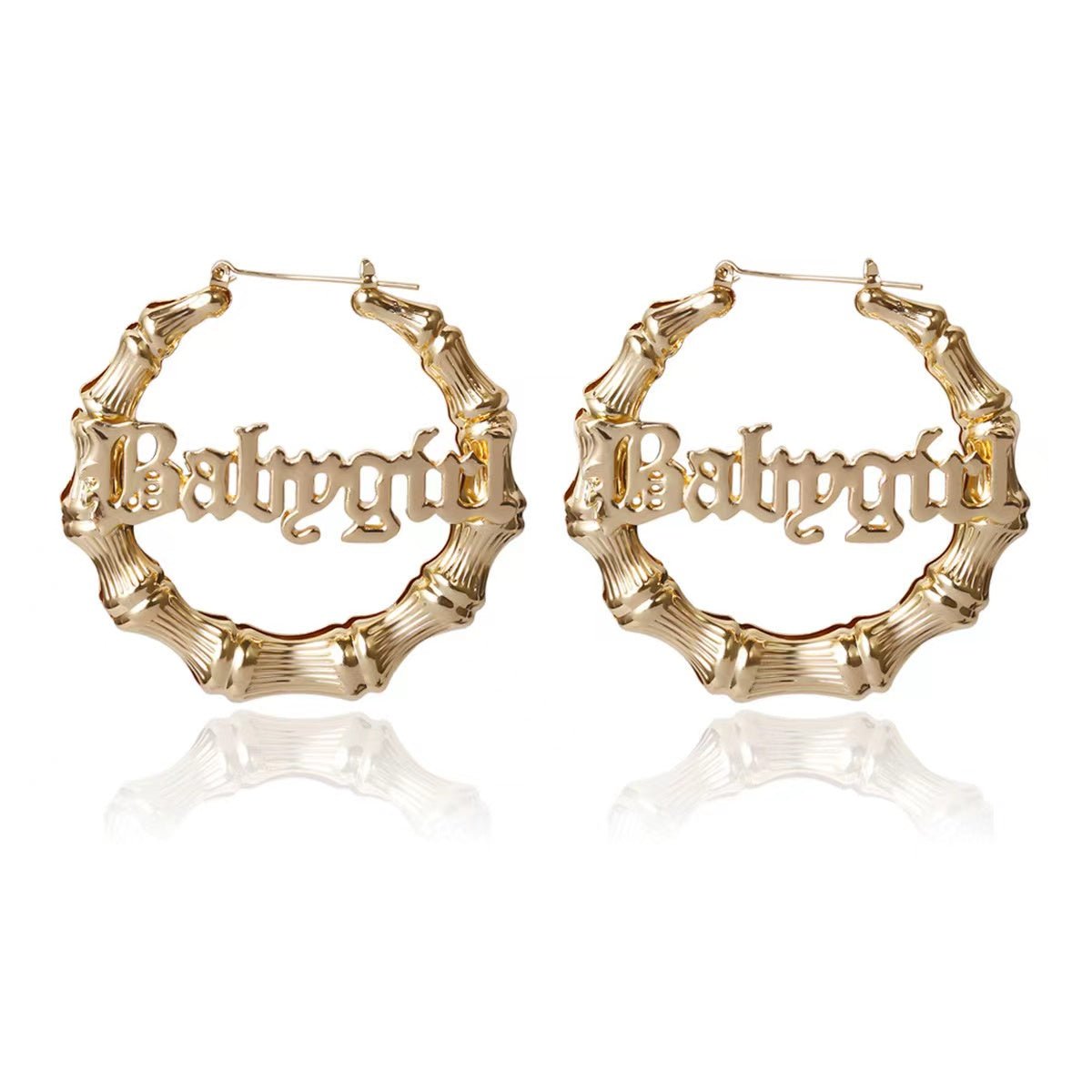 Stand Out with Personalized Statement Earrings – Customizable Name Jewelry