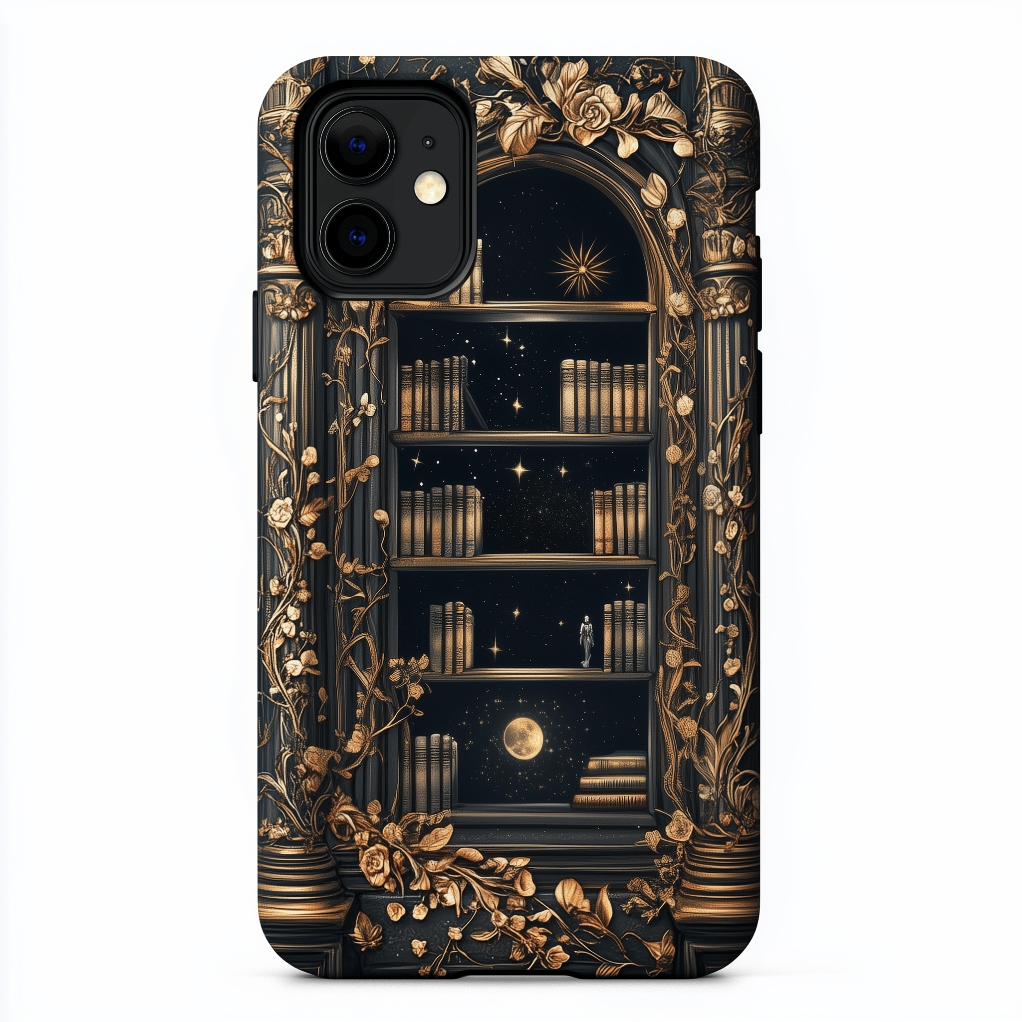 Starry Bookshelf, iPhone, Pixel, Samsung