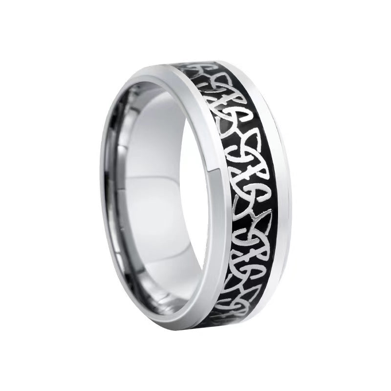 Stylish and Durable Titanium Steel Ring - The Perfect Blend of Modern Elegance