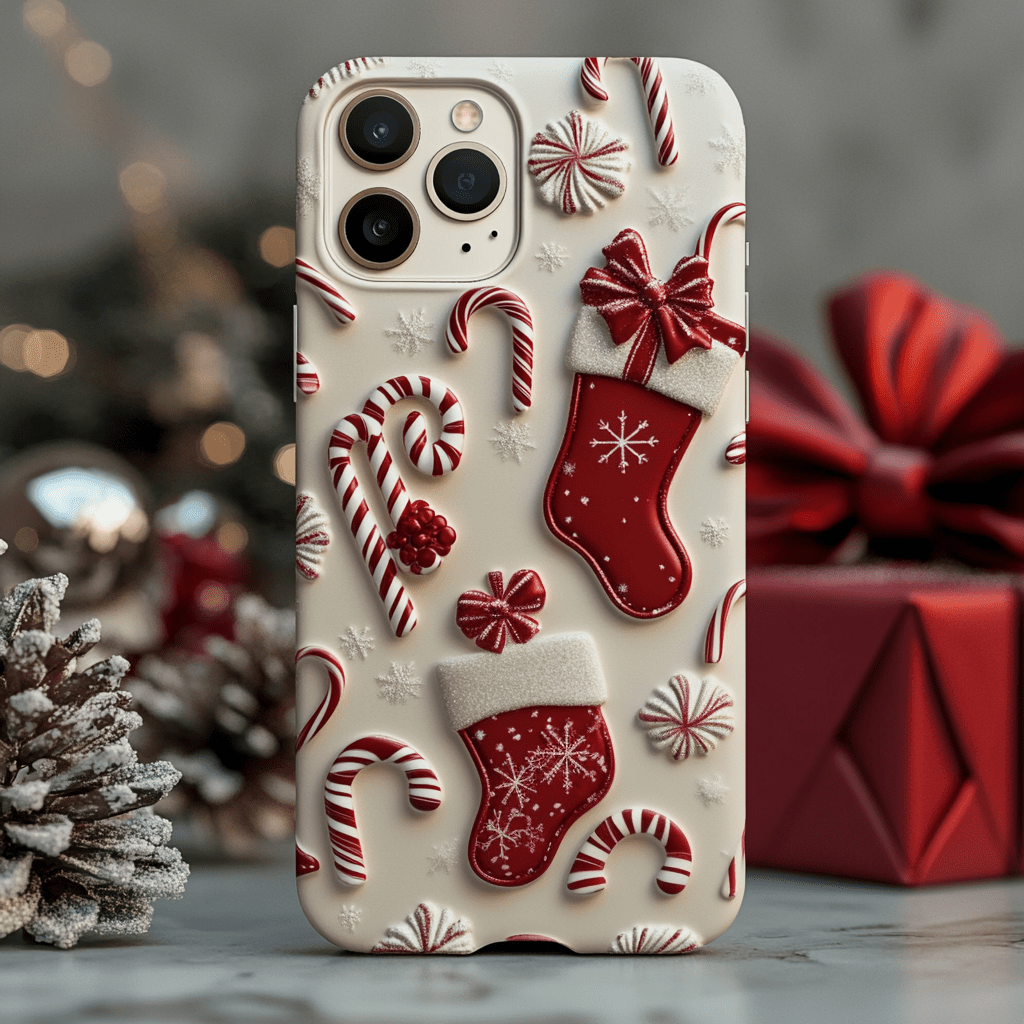 Sweet Christmas phone cases, multiple styles to choose from, iPhone, Pixel, Samsung