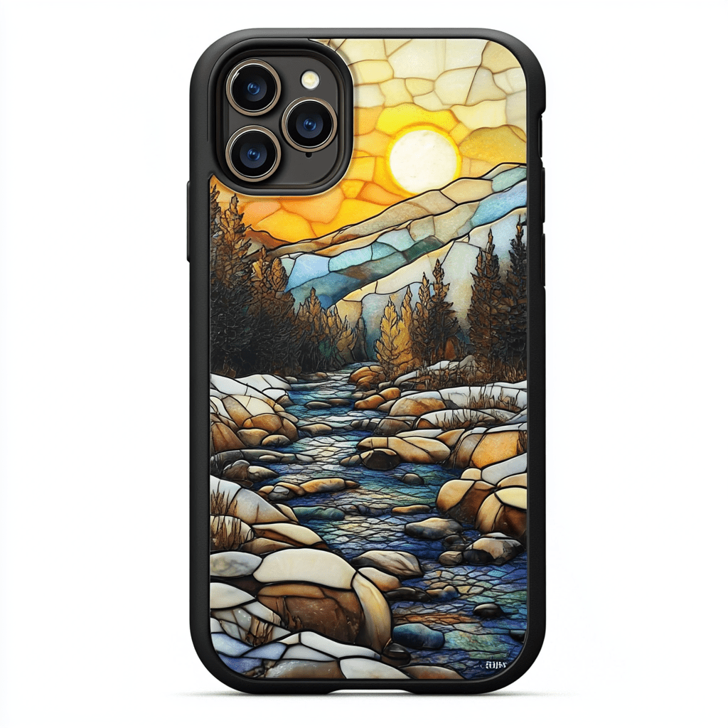 Tree Shadows phone cases, multiple styles available, iPhone, Pixel, Samsung