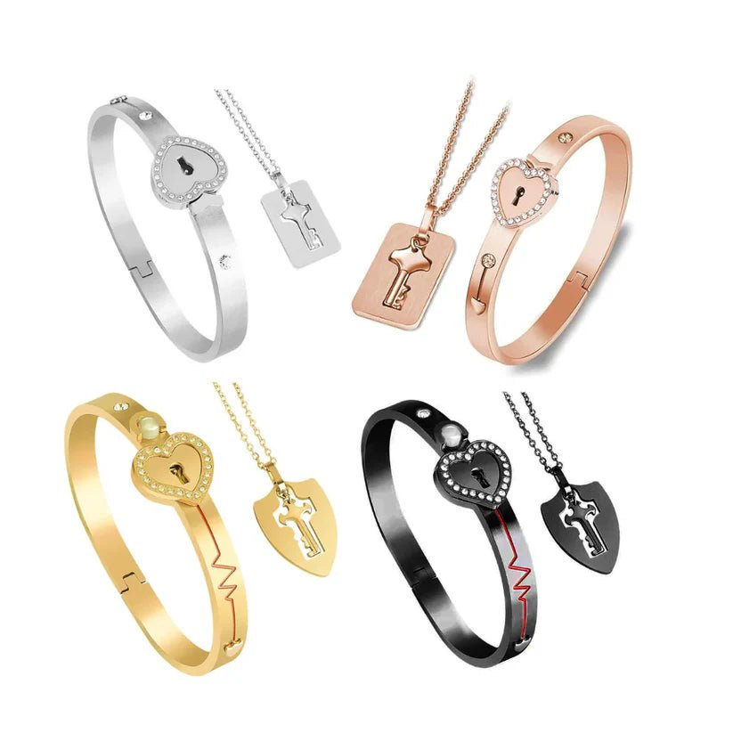 Unlock the Love: Discover the Perfect Bond with Our Love Lock Jewelry Set