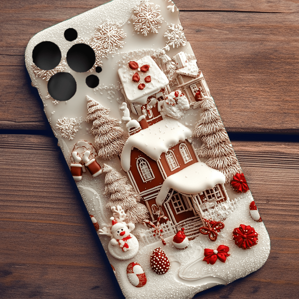 Warm and joyful Christmas Phone Cases, Available in Multiple Styles, iPhone, Pixel, Samsung