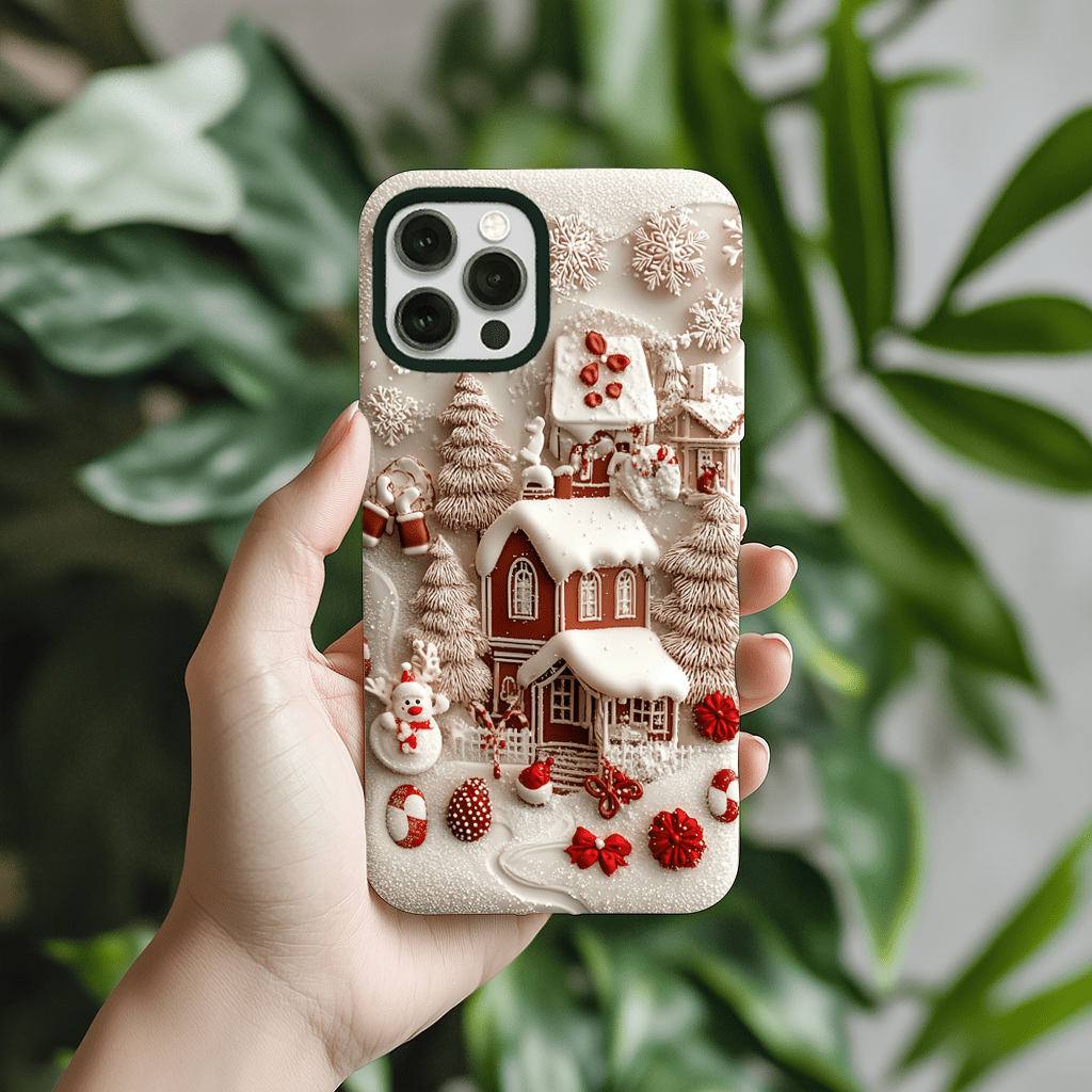 Warm and joyful Christmas Phone Cases, Available in Multiple Styles, iPhone, Pixel, Samsung