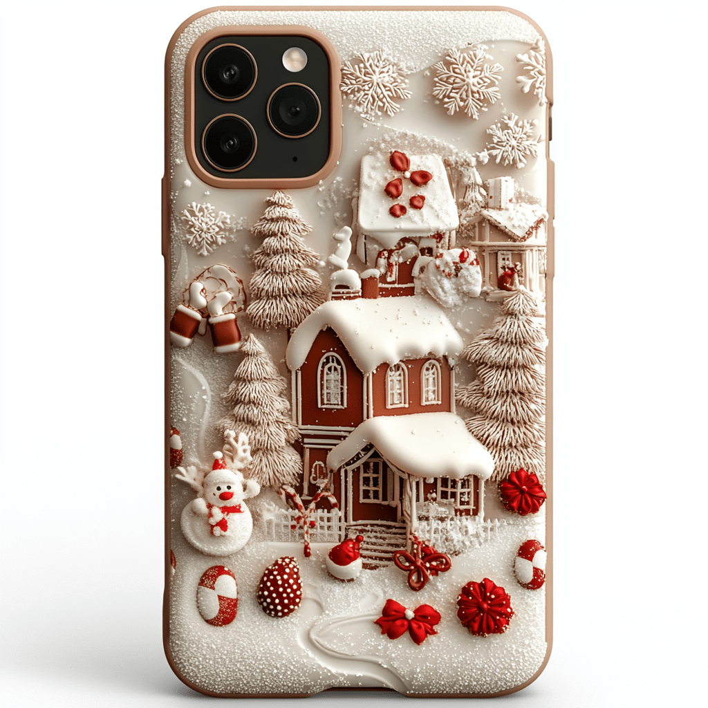 Warm and joyful Christmas Phone Cases, Available in Multiple Styles, iPhone, Pixel, Samsung