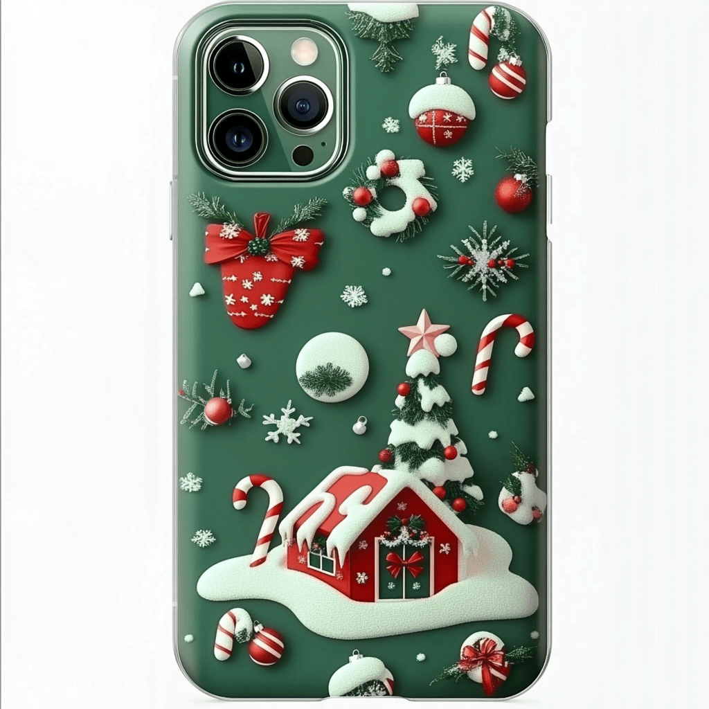 Warm Christmas childlike mobile phone cases, various styles available, iPhone, Pixel, Samsung