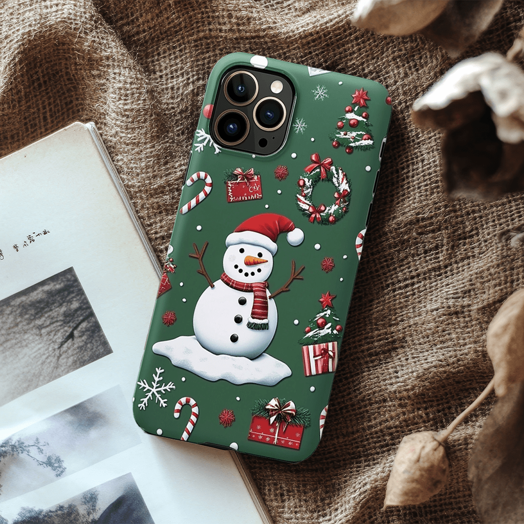 Warm Christmas childlike mobile phone cases, various styles available, iPhone, Pixel, Samsung