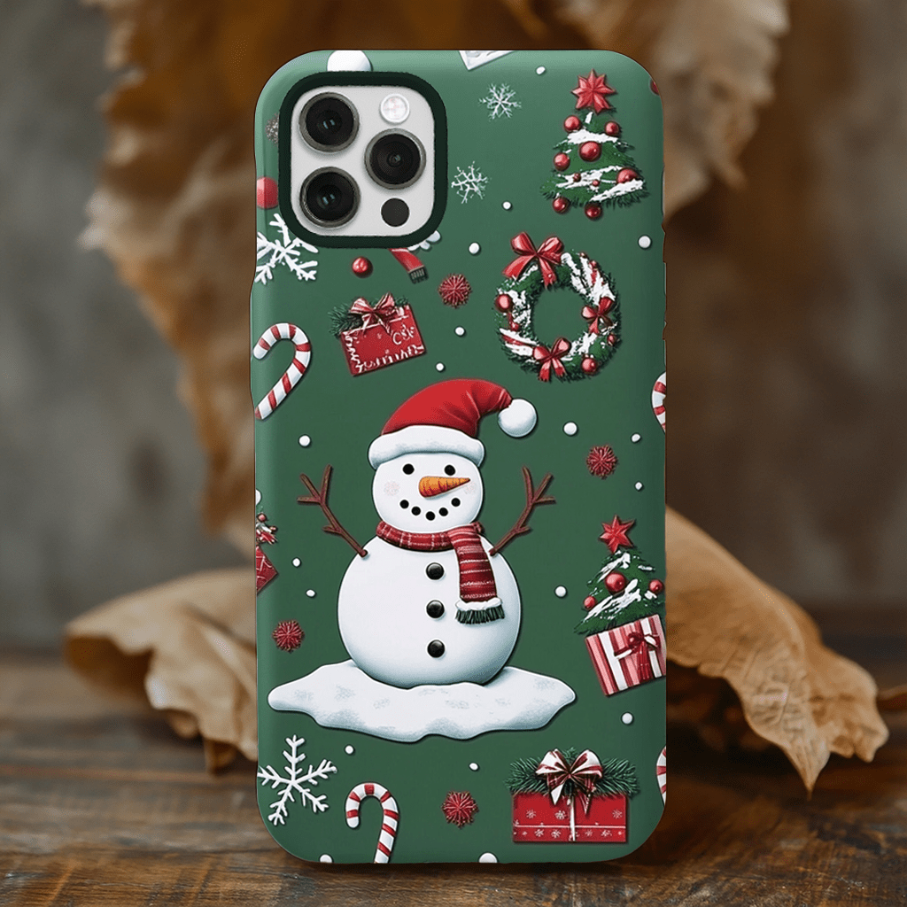 Warm Christmas childlike mobile phone cases, various styles available, iPhone, Pixel, Samsung