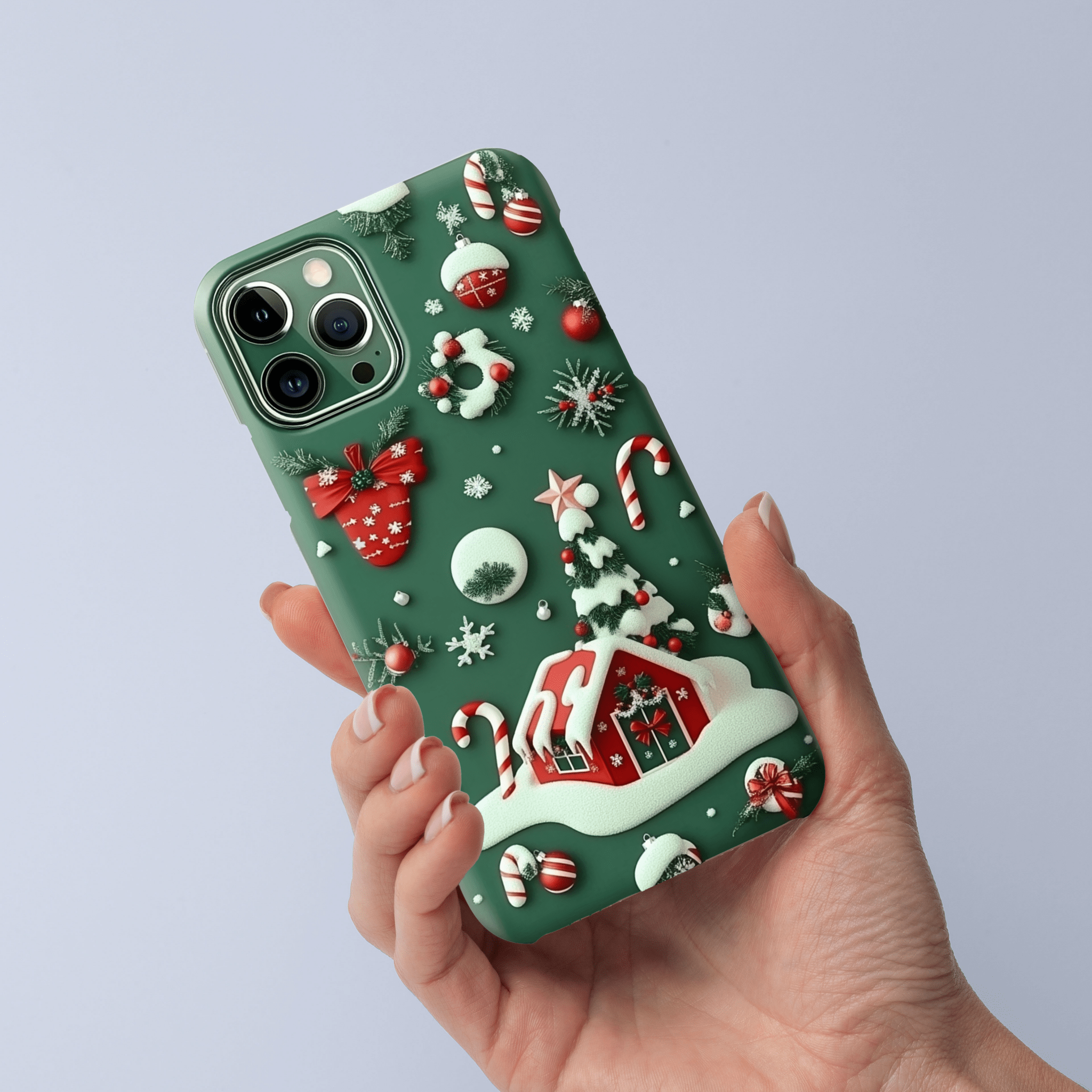 Warm Christmas childlike mobile phone cases, various styles available, iPhone, Pixel, Samsung