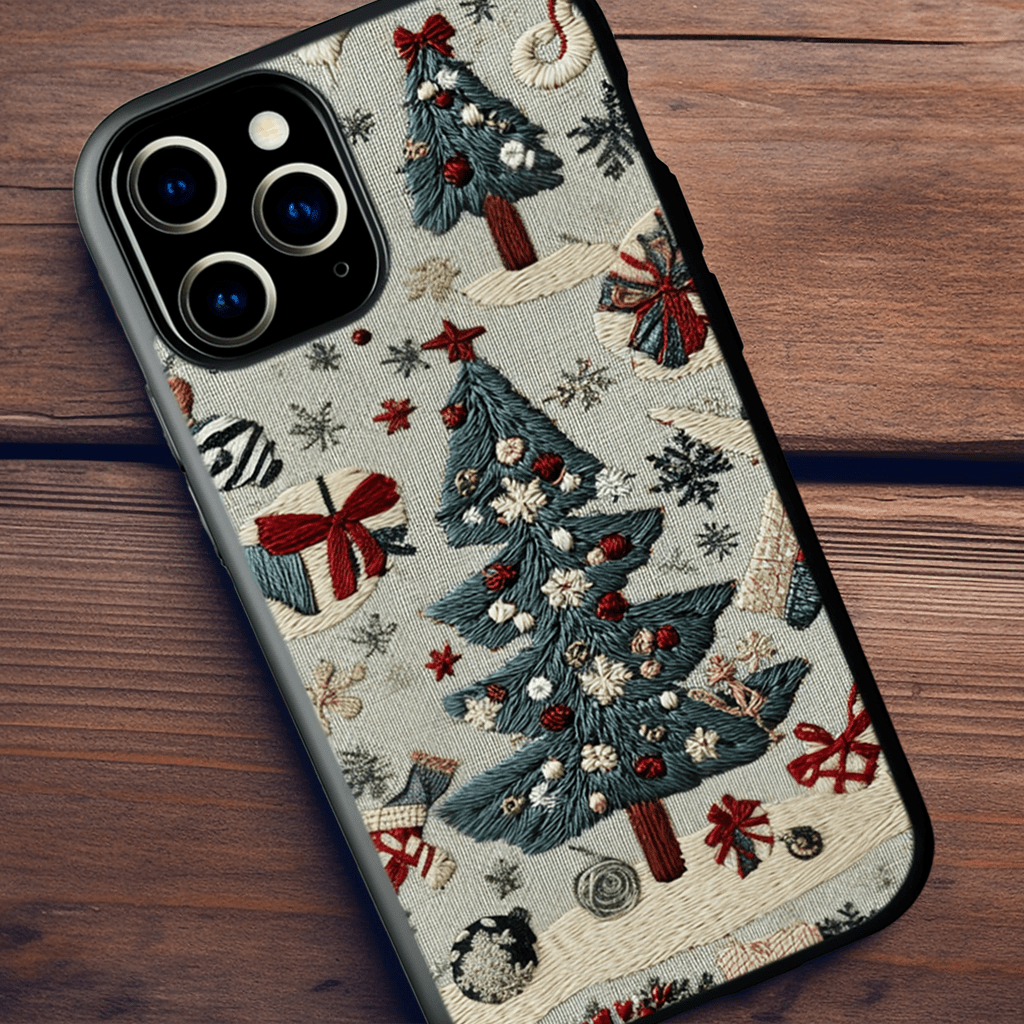 Winter pine mobile phone cases, multiple styles available, iPhone, Pixel, Samsung