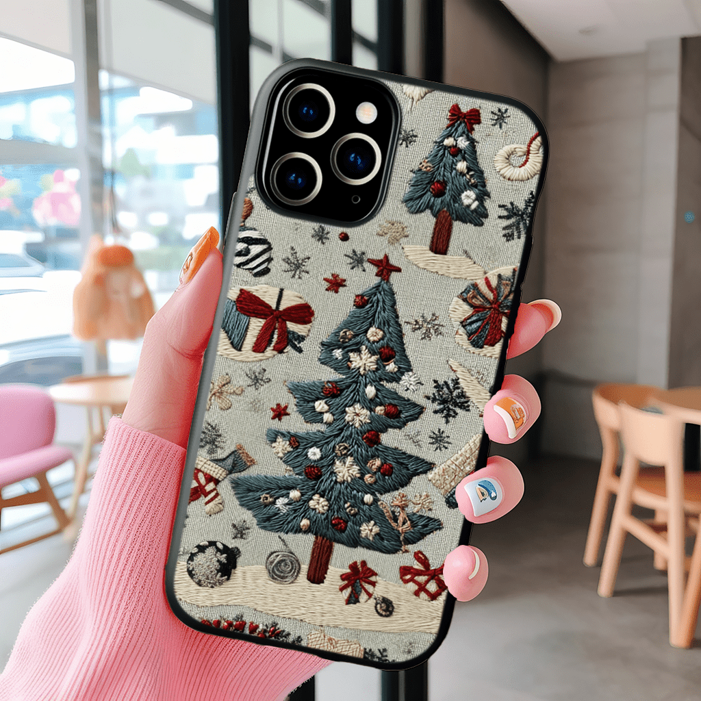 Winter pine mobile phone cases, multiple styles available, iPhone, Pixel, Samsung