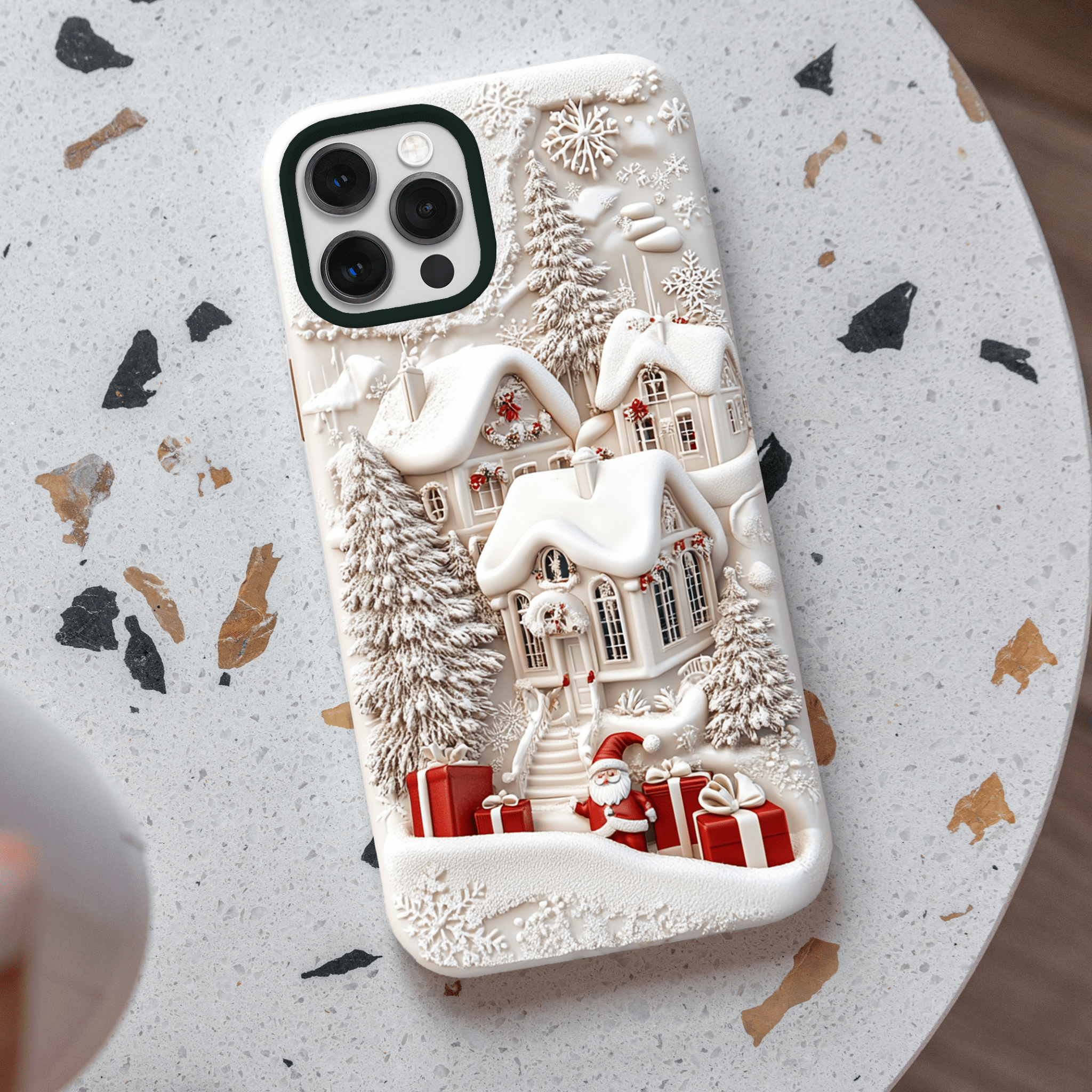 Winter Snow House Phone Cases, Multiple Styles Available, iPhone, Pixel, Samsung