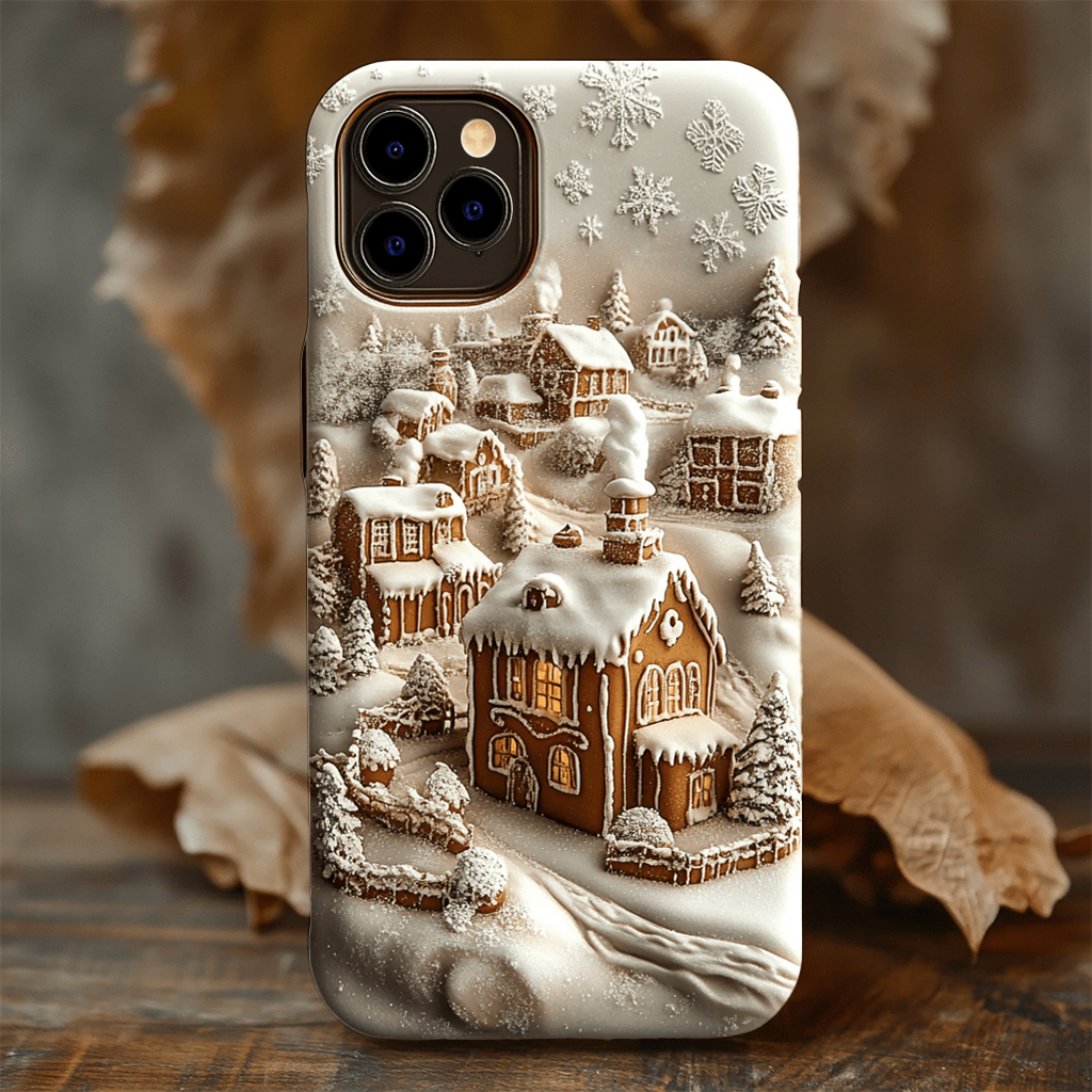 Winter Sweet Dream House phone cases, multiple styles available, iPhone, Pixel, Samsung