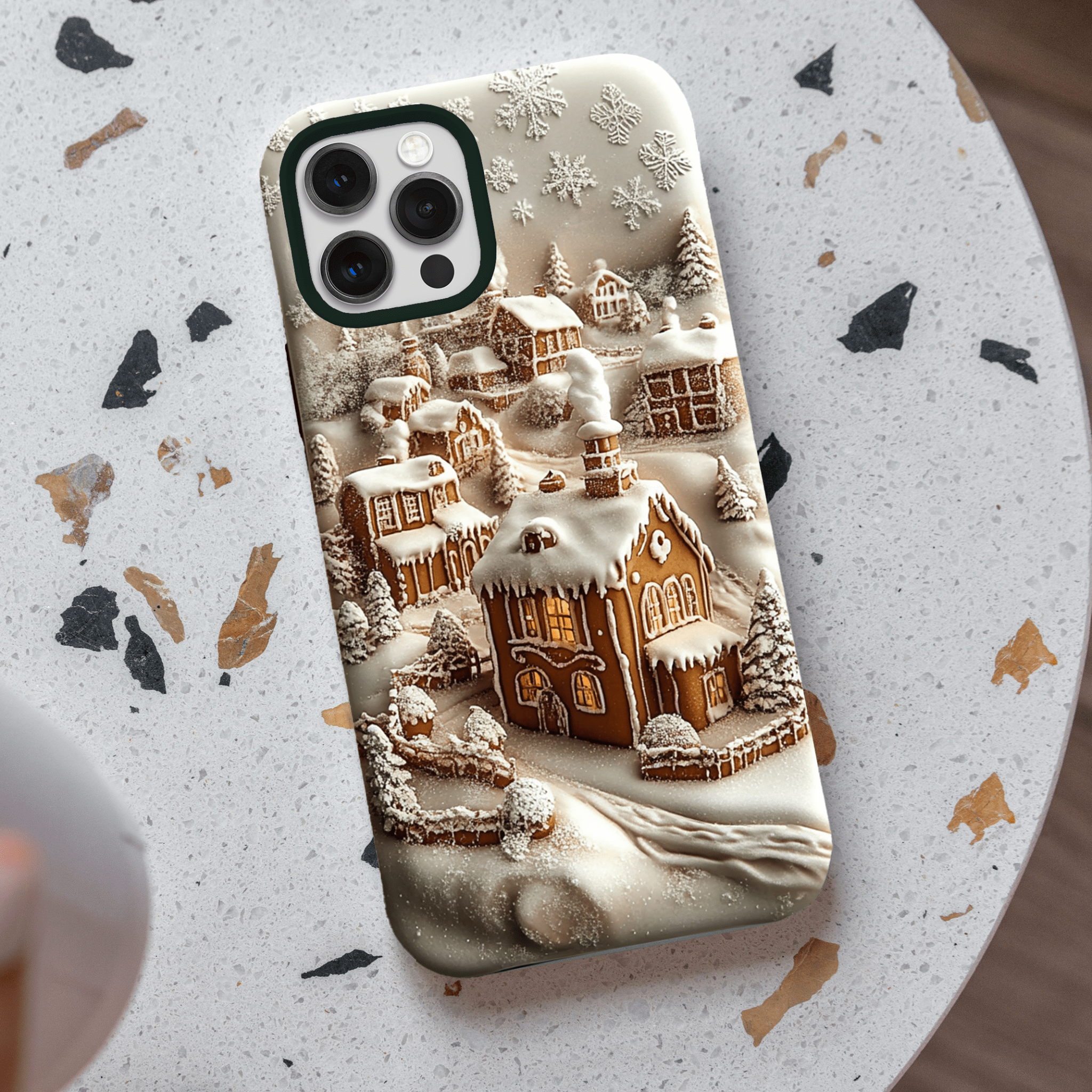 Winter Sweet Dream House phone cases, multiple styles available, iPhone, Pixel, Samsung