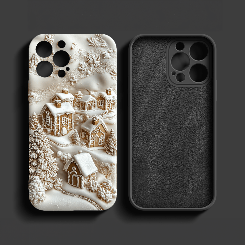 Winter Sweet Dream House phone cases, multiple styles available, iPhone, Pixel, Samsung