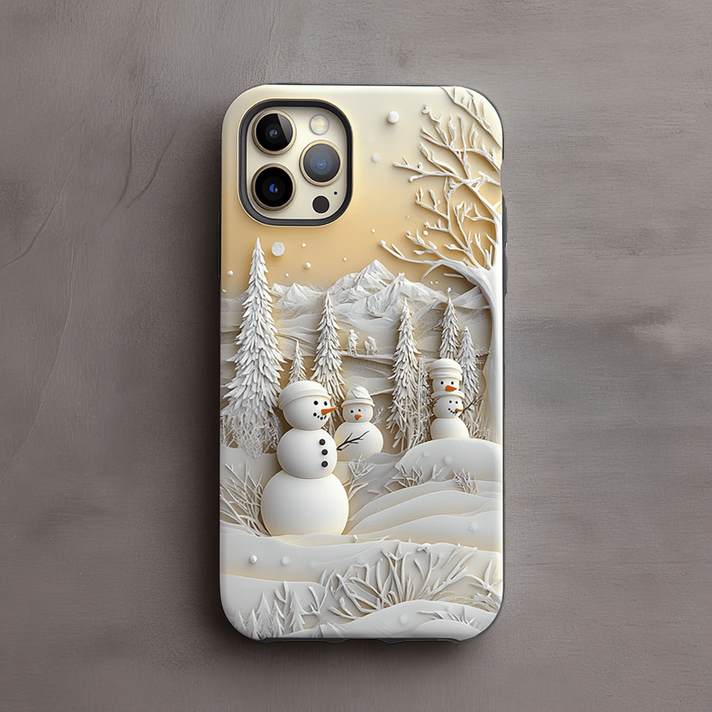 Winter White Dream Phone Case, Multiple Styles Available, iPhone, Pixel, Samsung