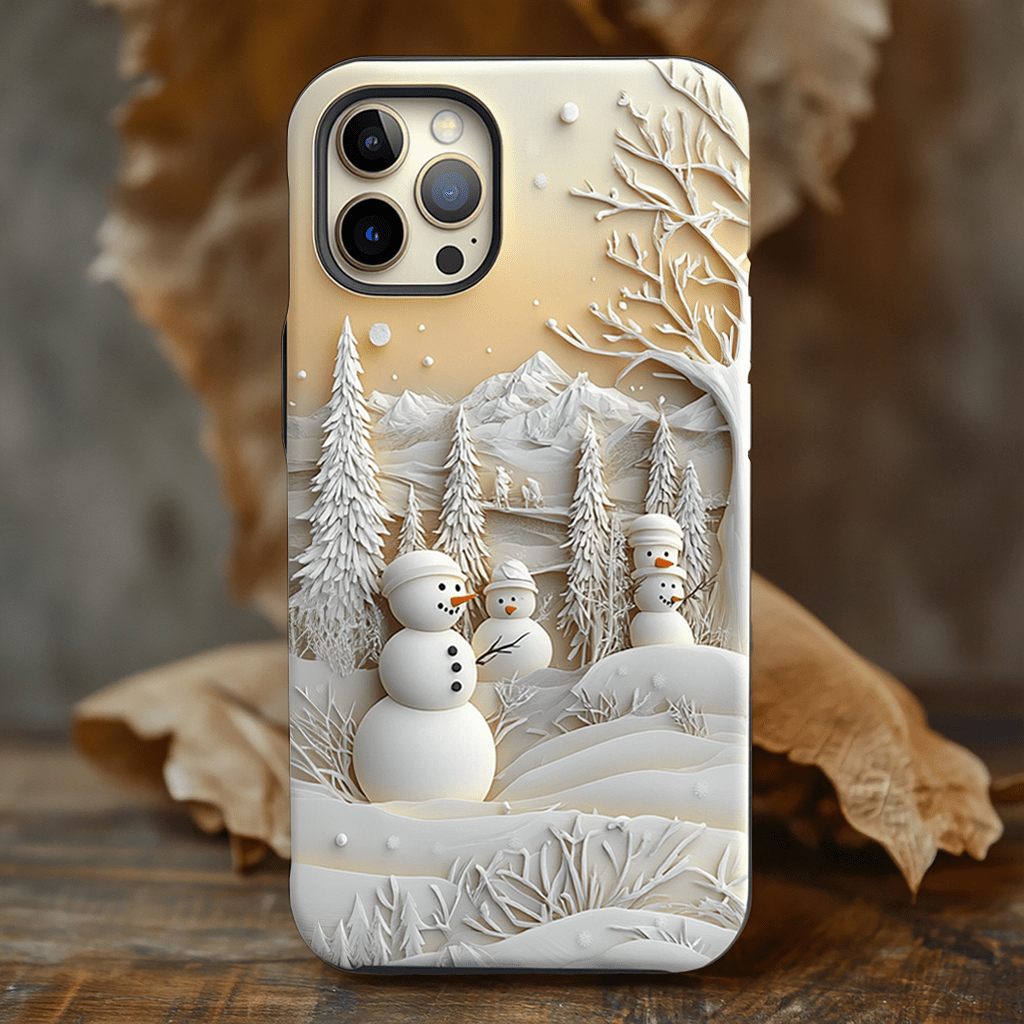 Winter White Dream Phone Case, Multiple Styles Available, iPhone, Pixel, Samsung